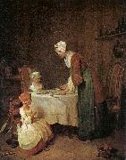 Jean Baptiste Simeon Chardin Grace before a Meal China oil painting reproduction
